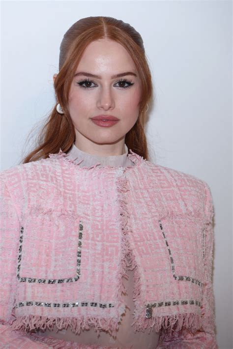 madelaine petsch givenchy 2023|Madelaine Petsch Wears Pink Tweed Skit for Givenchy's PFW .